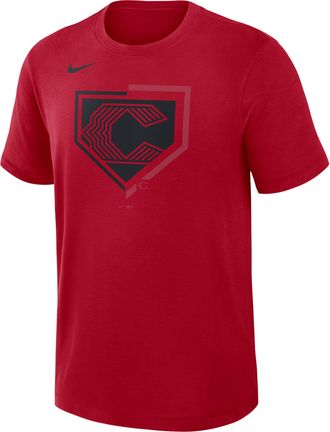 Nike Cincinnati Reds Icon City Connect Logo Nike Mens Dri-FIT MLB T-Shirt in Red | 03496DLRED-0ZQ
