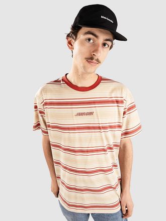 Santa Cruz Classic Strip Haze T-Shirt patroon