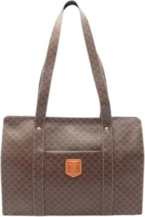 Celine Pre-owned Tote Bags, female, Brown, Size: ONE SIZE Pre-owned Vintage Tote Bag