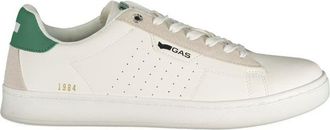Gas Witte Polyurethaan Heren Sneaker