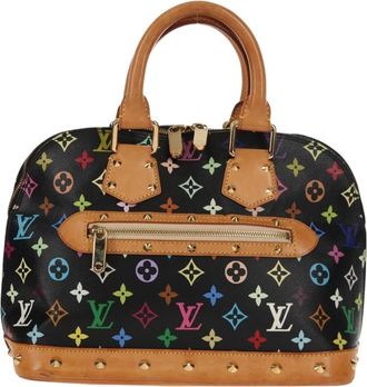 Louis Vuitton Alma Handbag Monogram Multicolor Multicolour Canvas Handbag (Pre-Owned)