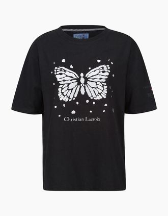 Regatta Womens Regatta Womens/Ladies Christian Lacroix Bellegarde Butterfly T-Shirt - Black - Size: 14