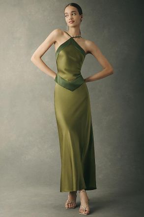 Reformation Jillian Silk Slip Maxi Dress