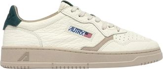 Autry Medalist Low - Heren - Sneakers - Wit - 41 EU - Leer - Schoenen