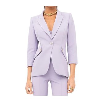 Elisabetta Franchi Mujer, Chaquetas, P&uacute;rpura, Talla: M