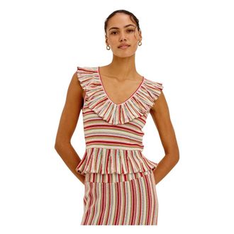 Rails Tops, Dames, Veelkleurig, S, Katoen, Carmelita Top