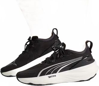 Puma Womens Foreverrun Nitro 2 Shoe In Puma Black/puma White