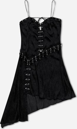 Miista Women s Lexxa Detachable Short Dress Black