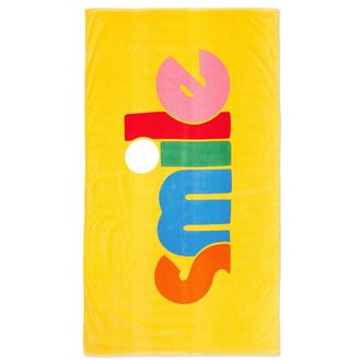 Ban.Do Beach Please Smile Giant Towel in Yellow at Nordstrom Rack