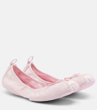Balenciaga Ballet canvas ballet flats