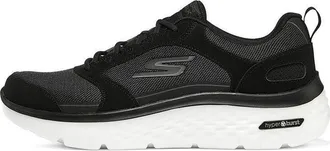 Skechers Go Walk Hyper Burst Black Grey 216191-BKGY