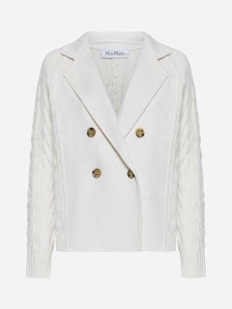 Max Mara Micio Wool And Cashmere Jacket