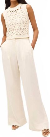 Marie Oliver Macbee Pants In Ecru