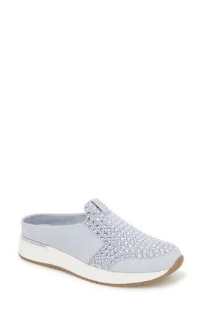 Kenneth Cole Reaction Carol Crystal Mule Sneaker in Mid Grey Knit at Nordstrom Rack, Size 5.5