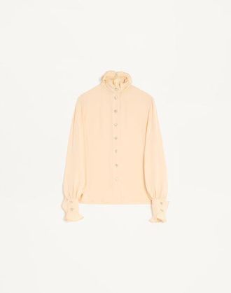 Valentino Georgette Blouse Wo