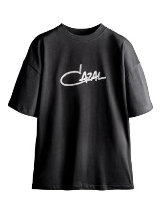 Cazal T-shirt met kenmerkend logo - Zwart