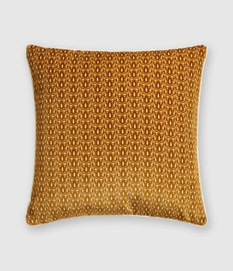 Maison Sarah Lavoine Coussin Maillon Ocre 42x42cm