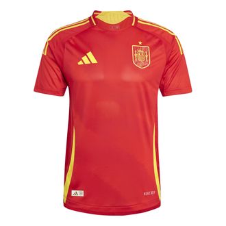 adidas Spain 24/25 Authentic Home Jersey Asia Sizing Better Scarlet IP9333