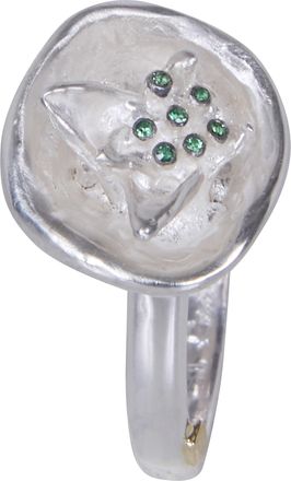 Rosa Maria Mallow R S S S St Dix Em Ring With Setting Sterling Silve