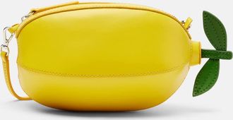 Staud Borsa a spalla Limona in pelle