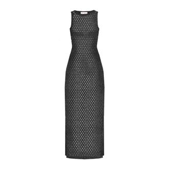 MC2 Saint Barth Midi Dresses, female, Black, Size: XL Polyester dresses and suits