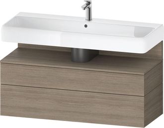Duravit Qatego Mueble Bajo Lavabo, 1 Extra&iacute;ble Y 1 Caj&oacute;n, - Duravit