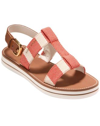 Cole Haan Pich Long Weekender Canvas Sandal
