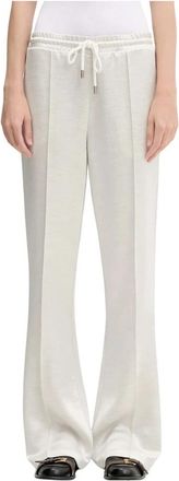 J.W.Anderson Broek met trekkoord - Dames - Wijde Broeken - Wit - S - Broeken