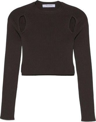 Max Mara Top Alai - Marrone