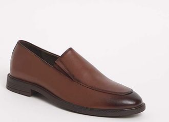 Jacamo Leather Look Formal Slip On Extra Wide