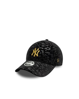 New Era Unisex Cap 9forty Leo Velvet Black Polyester Spandex Hat