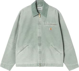 Carhartt Work in Progress OG Detroit Jacket Shady Green Destroy Wash I035280-3TJ-17