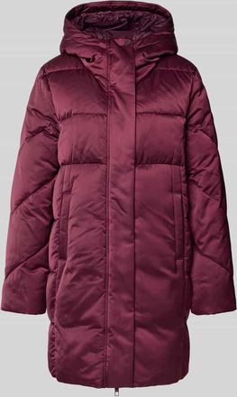 HUGO BOSS Regular Fit Steppmantel aus wasserabweisendem Material Modell PETRANO in Bordeaux, Größe 32