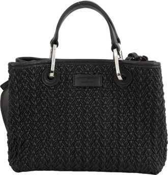 Emporio Armani Shopping Bag - Dames - Handtassen - Zwart - ONE Size - Polyester - Tassen