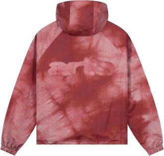 Arte Tie-Dye Hooded Jacket - Red