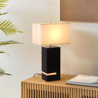 Nova of California Zen Standing Table Lamp - Dark Brown