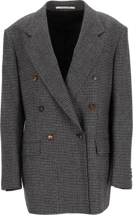 Tagliatore Loreley Jas - Dames - Blazers - Grijs - 2XS - Wol - Jassen