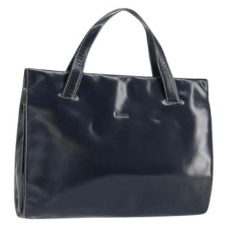 Loewe Pre-owned Tote Bags, female, Blue, Size: ONE SIZE Pre-owned Tote Bag