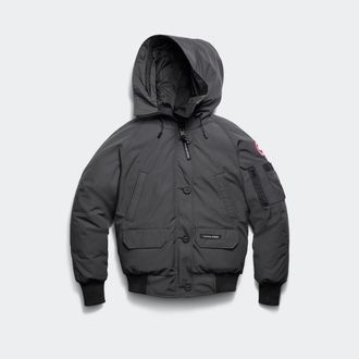 Canada Goose Chilliwack Bomber (Women, Granite Grey/ Gris granit, XXS)