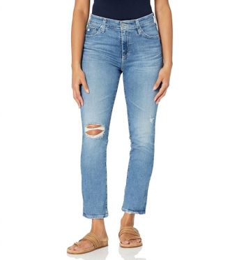 AG - Adriano Goldschmied Mari Crop Jeans In 18 Years Santa Fe
