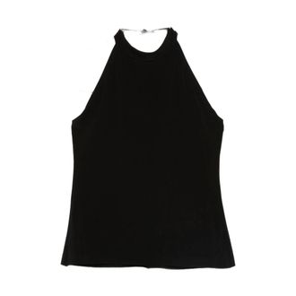 Norma Kamali Halter Top - Tops - Mujer - Negro - M