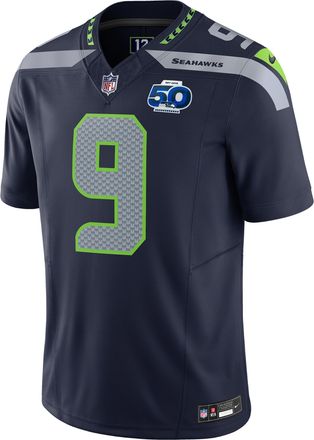 Nike Kenneth Walker III Seattle Seahawks 50th Anniversary Nike Mens Dri-FIT NFL Limited Jersey in Blue | 31NMSSLH78F-1R4