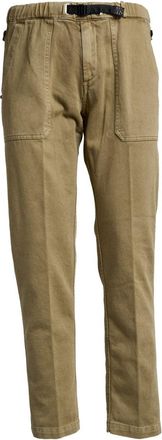 White Sand Fatigue Long Pants In Bull Cotton