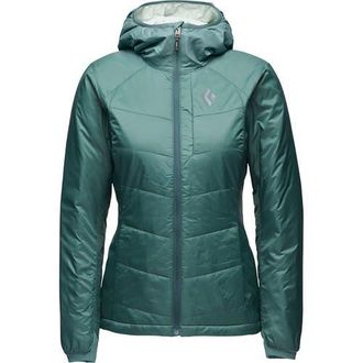 Black Diamond Solution Hoodie - Womens in Deep Woods at Nordstrom, Size X-Small