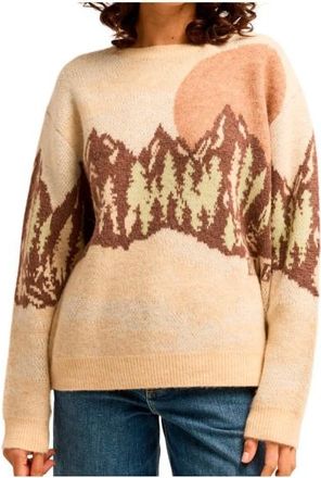 Billabong Camp Sweater Pullover f&uuml;r Damen | beige