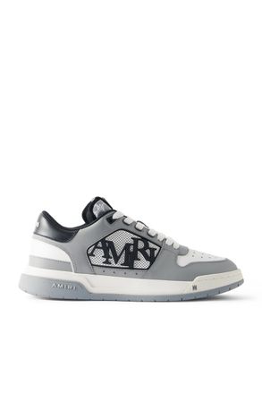 Amiri Classic Low Two-Tone Perforated Leather Sneakers