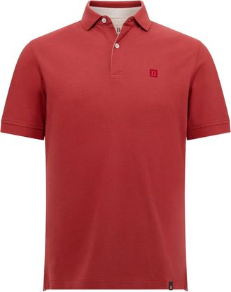 Boggi Milano Katoenen poloshirt - Rood