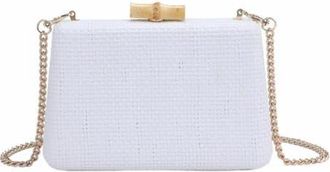 Moda Luxe Melina Evening Bag in White at Nordstrom