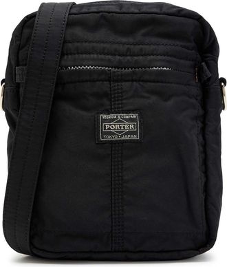 Porter Mile Nylon Cotton-twill Vertical Shoulder bag - Black - One Size