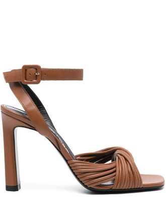 Sergio Rossi SR Akida 80mm sandals - Brown